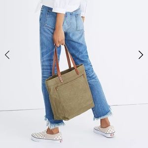 Madewell Canvas Medium Transport Tote